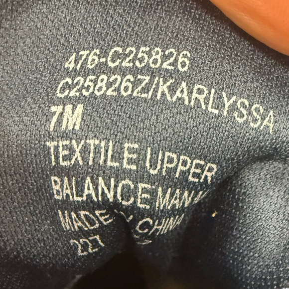 Cliffs by White Mountain Boots Women’s 7M Karlyssa Hiking Blue Leather Lace Up - Picture 11 of 11